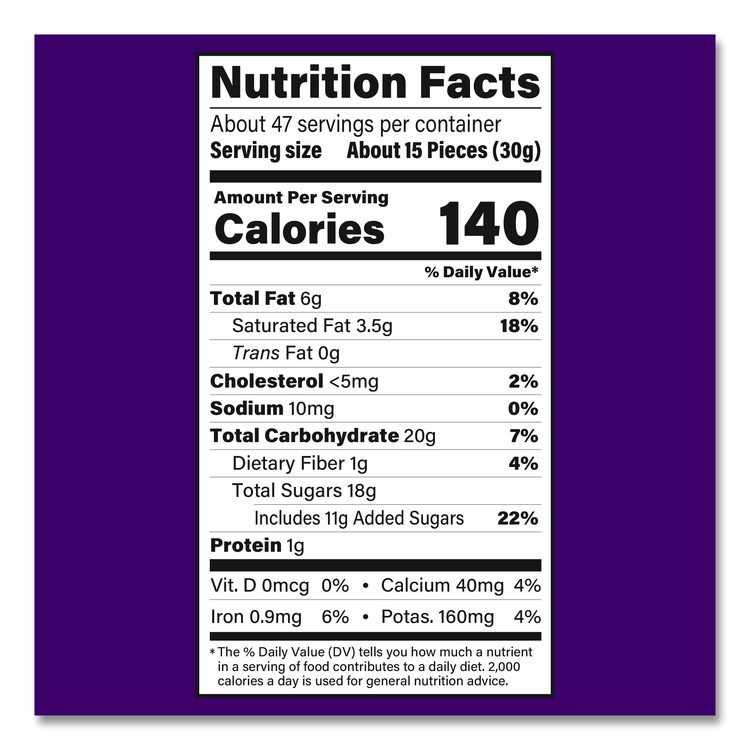 Milk Chocolate Covered Raisins, 50 oz Jar
