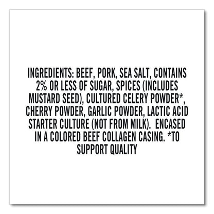 Original Flavor Mini Snack Sticks, Beef, 0.5 oz Individually Wrapped, 20/Carton