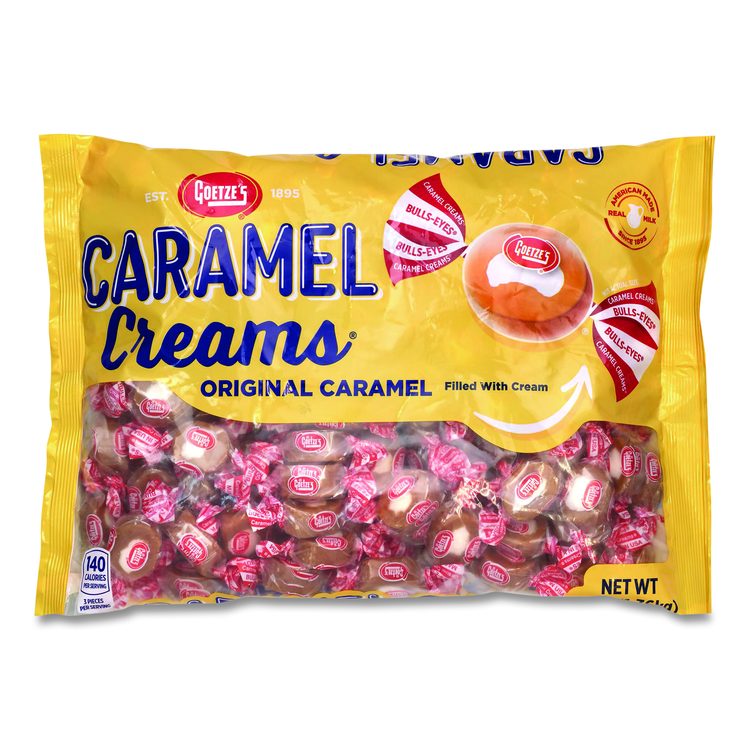 Caramel Creams Candy, Caramel, 48 oz Bag