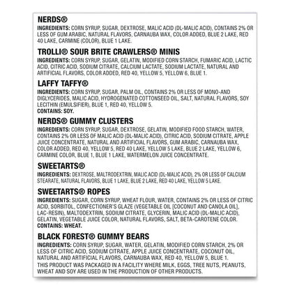 Party Mix Stand-Up Bag, 120 Pieces, Assorted Flavors, 2.5 lb Bag