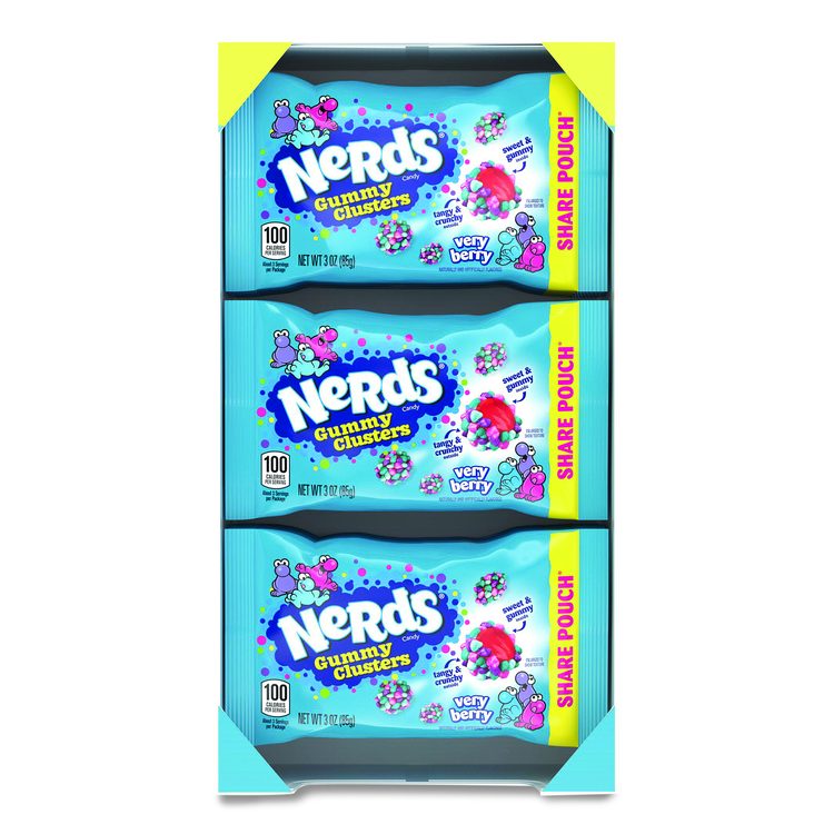 Very Berry Clusters Share Pack, Berry, 3 oz Packet, 12/Carton
