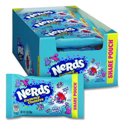 Very Berry Clusters Share Pack, Berry, 3 oz Packet, 12/Carton
