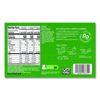 Organic 2nd Foods Baby Food Pouches, Assorted Flavors, 3.5 oz Pouch, 12/Carton