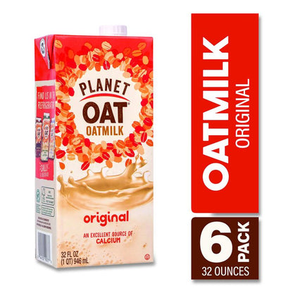 Original Oat Milk Cartons, 32 oz Carton, 6/Carton