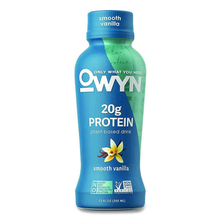 20 g Protein Drink, Vanilla, 12 oz Bottle, 12/Carton