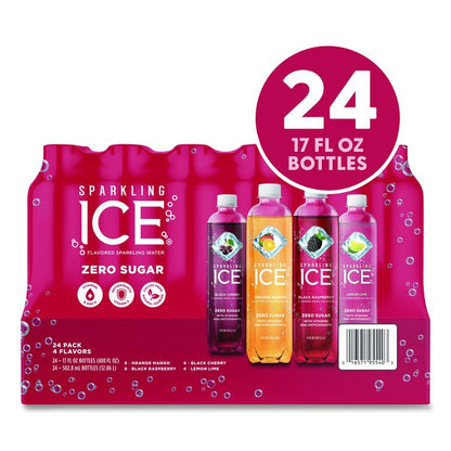 Fruit Frenzy Variety Pack, Assorted Flavors, 17 oz Bottle 24/Carton