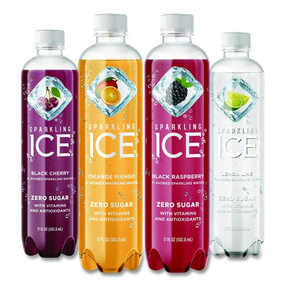 Fruit Frenzy Variety Pack, Assorted Flavors, 17 oz Bottle 24/Carton