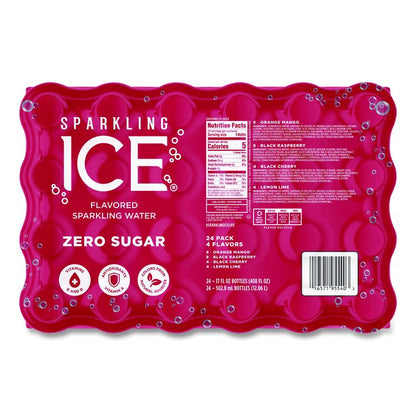 Fruit Frenzy Variety Pack, Assorted Flavors, 17 oz Bottle 24/Carton