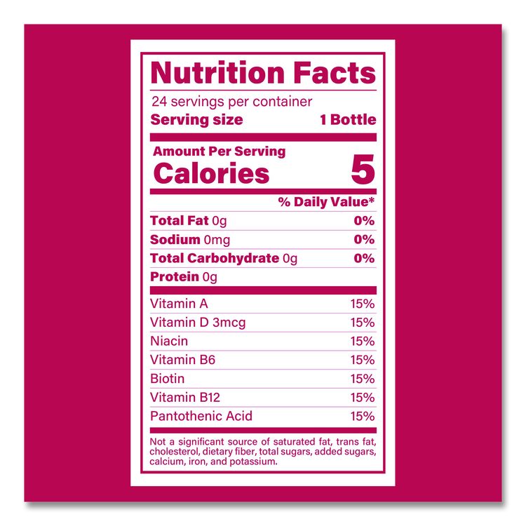 Fruit Frenzy Variety Pack, Assorted Flavors, 17 oz Bottle 24/Carton