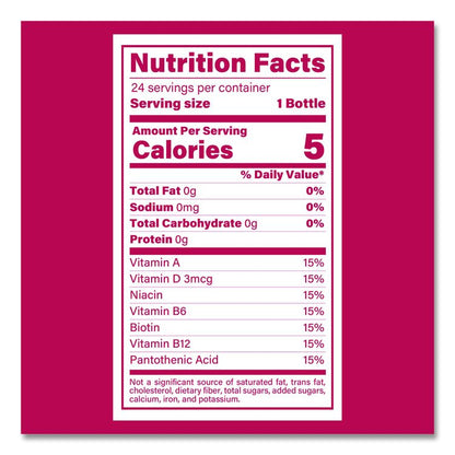 Fruit Frenzy Variety Pack, Assorted Flavors, 17 oz Bottle 24/Carton