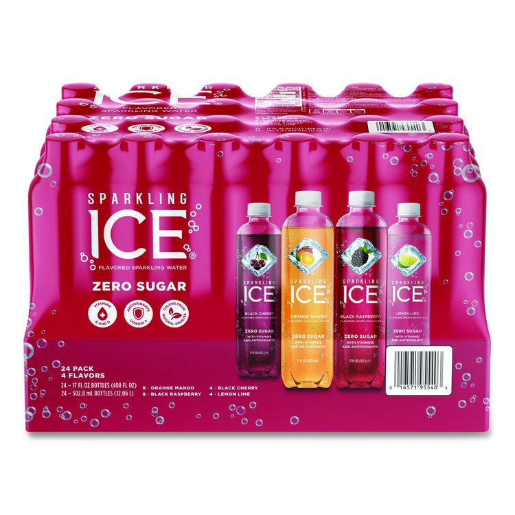 Fruit Frenzy Variety Pack, Assorted Flavors, 17 oz Bottle 24/Carton