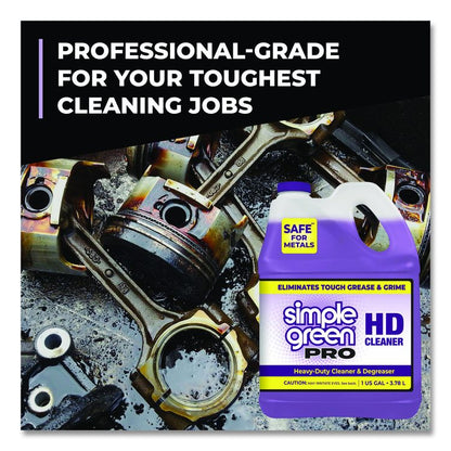 Pro HD Heavy-Duty Cleaner, 1 gal Bottle, 4/Carton