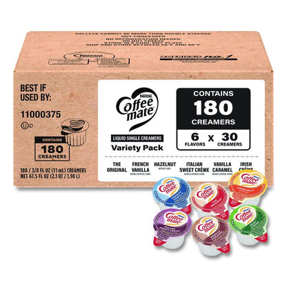 Variety Pack, Assorted Flavors, 0.38 oz Mini Cups, 180/Carton