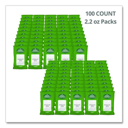 Breakfast Blend Coffee Fraction Packs, 2.2 oz, 100/Carton