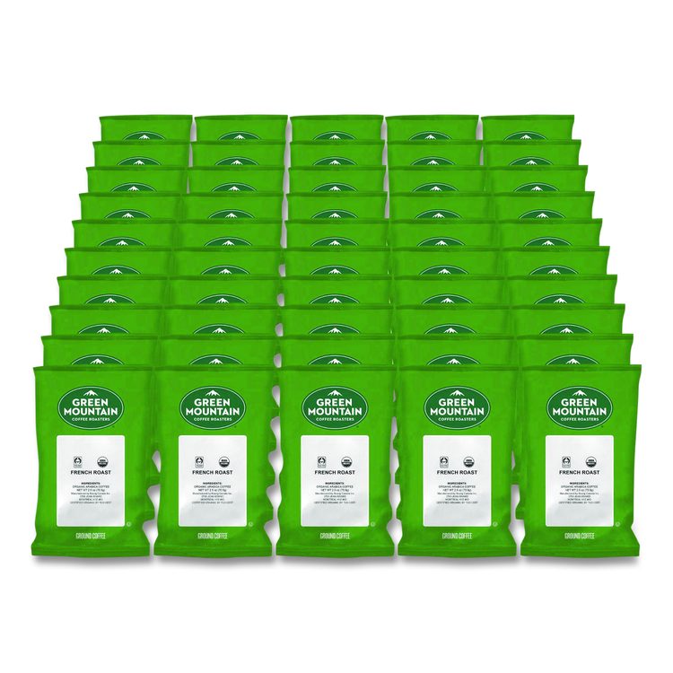 French Roast Coffee Fraction Packs, 2.2oz, 50/Carton