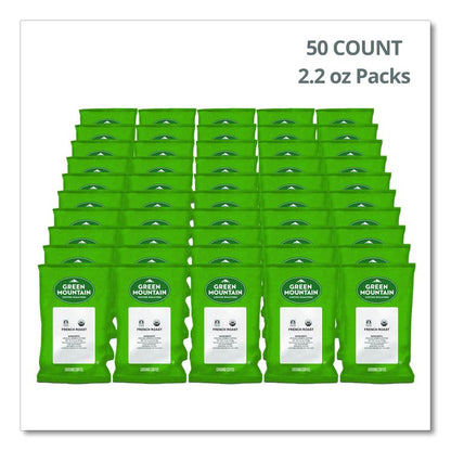 French Roast Coffee Fraction Packs, 2.2oz, 50/Carton