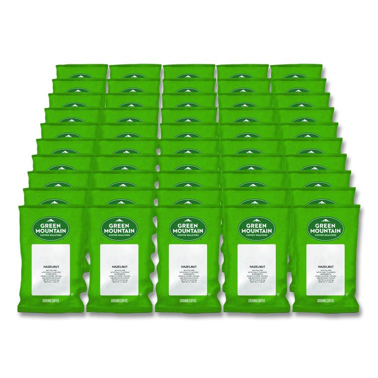 Hazelnut Coffee Fraction Packs, 2.2 oz, 50/Carton