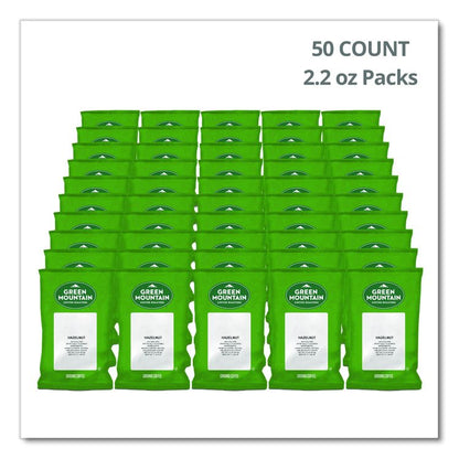 Hazelnut Coffee Fraction Packs, 2.2 oz, 50/Carton