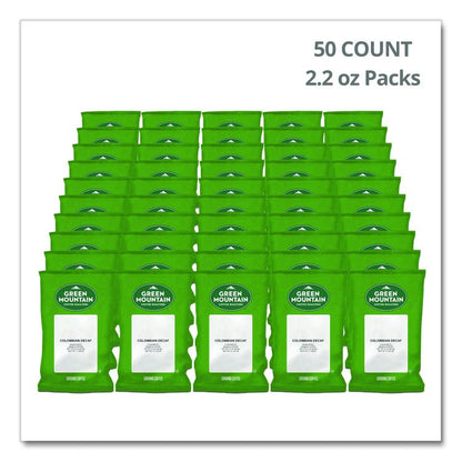 Colombian Decaf Coffee Fraction Packs, 2.2oz, 50/Carton