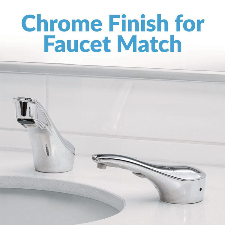 SureFlo Top-Fill Automatic Bulk Foam Soap Dispenser, 34 oz, 2.75 x 6.75 x 3, Polished Chrome