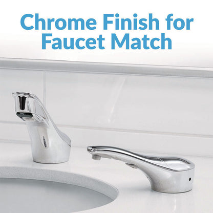SureFlo Top-Fill Automatic Bulk Foam Soap Dispenser, 34 oz, 2.75 x 6.75 x 3, Polished Chrome