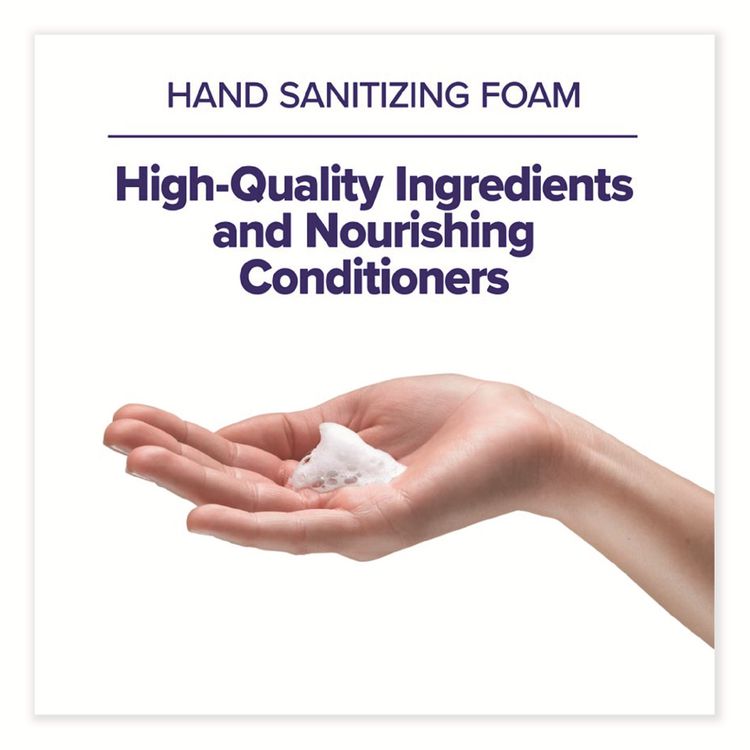 Advanced Hand Sanitizer Foam, For CS4 and FMX-12 Dispensers, 1,200 mL Refill, Unscented, 4/Carton