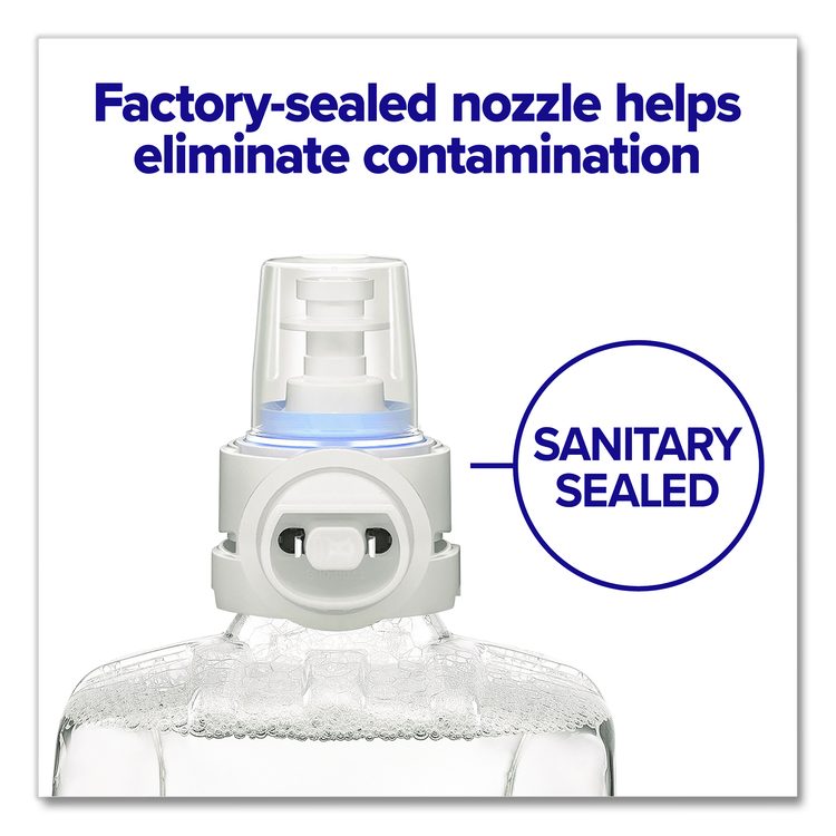Advanced Hand Sanitizer Foam, For CS4 and FMX-12 Dispensers, 1,200 mL Refill, Unscented, 4/Carton