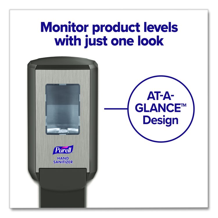 Advanced Hand Sanitizer Foam, For CS4 and FMX-12 Dispensers, 1,200 mL Refill, Unscented, 4/Carton