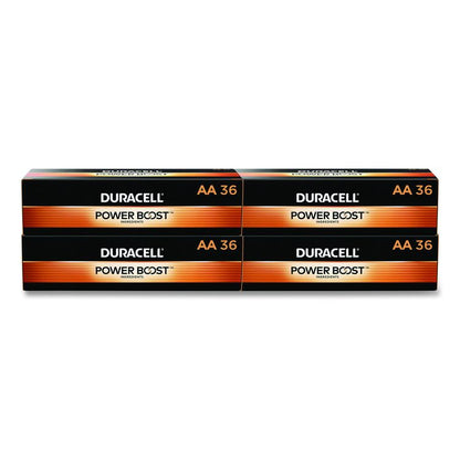 POWER BOOST Coppertop Alkaline AA Batteries, 36/Pack, 4 Packs/Carton