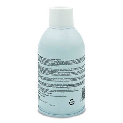 Premium Metered Air Freshener Refill, Caribbean Waters, 7.1 oz Aerosol Spray 12/Carton