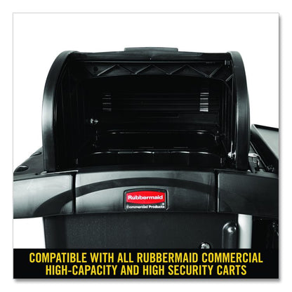 Locking Security Hood, 17.75w x 10.3h, Black