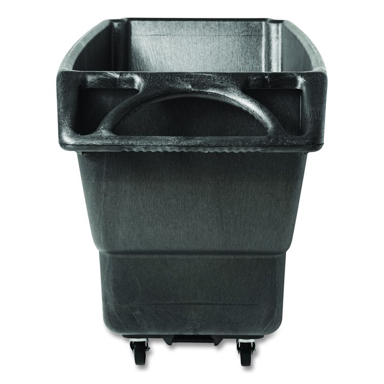 0.75 cu yd Structural Foam Tilt Truck, Standard Duty, 1,000 lb Capacity, Black