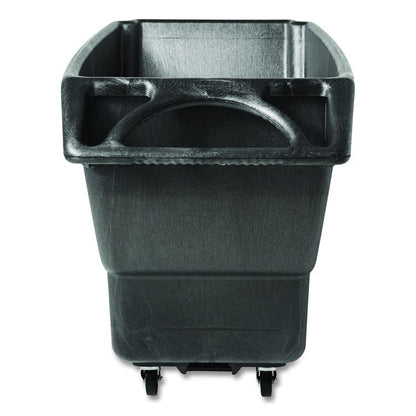 0.75 cu yd Structural Foam Tilt Truck, Standard Duty, 1,000 lb Capacity, Black