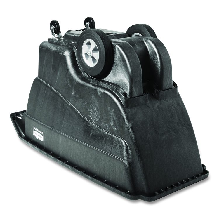0.75 cu yd Structural Foam Tilt Truck, Standard Duty, 1,000 lb Capacity, Black