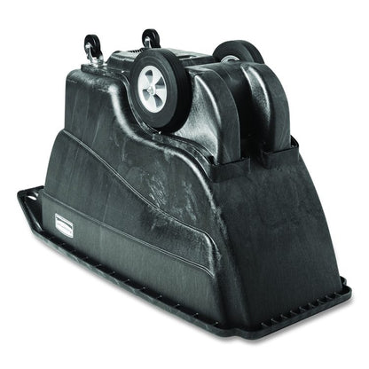 0.75 cu yd Structural Foam Tilt Truck, Standard Duty, 1,000 lb Capacity, Black