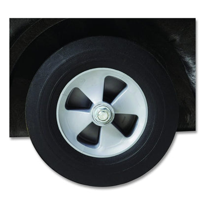 0.75 cu yd Structural Foam Tilt Truck, Standard Duty, 1,000 lb Capacity, Black