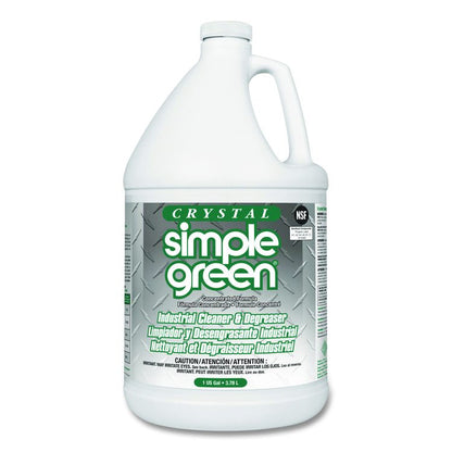 Crystal Industrial Cleaner/Degreaser, 1 gal Bottle, 6/Carton