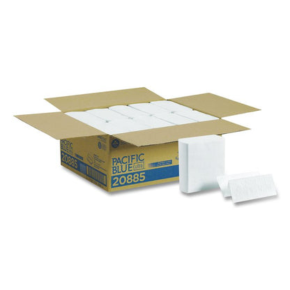 Pacific Blue Ultra Z-Fold Folded Paper Towels, 1-Ply, 8 x 11, White, 260/Pack, 10 Packs/Carton
