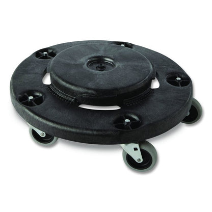 3" Swivel Caster, Grip Ring Stem, 3" Wheel, Black/Gray