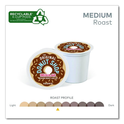 Donut Shop Coffee K-Cups, Regular, 96/Carton