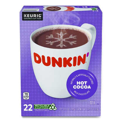 Milk Chocolate Hot Cocoa K-Cup Pods, 22/Box