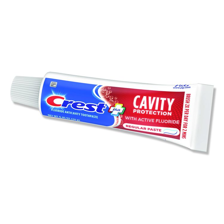 Cavity Protection Toothpaste, Mint, Personal Size, 0.85 oz Tube, 240/Carton