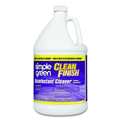 Clean Finish Disinfectant Cleaner, Herbal Scent, 1 gal Bottle