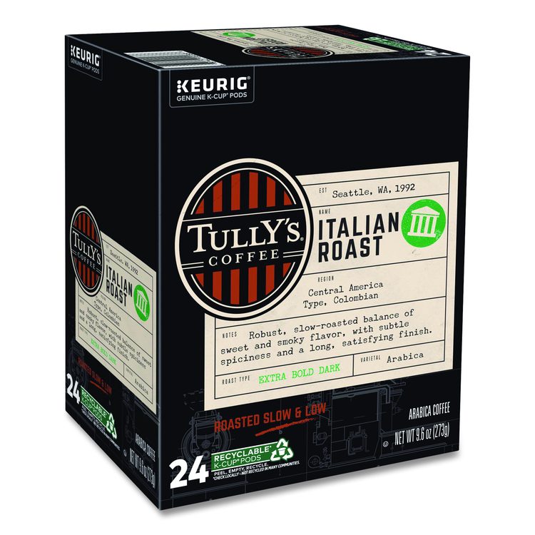 Italian Roast Coffee K-Cups, 24/Box