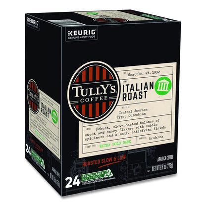 Italian Roast Coffee K-Cups, 24/Box
