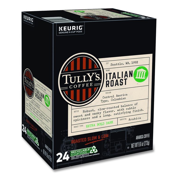 Italian Roast Coffee K-Cups, 96/Carton