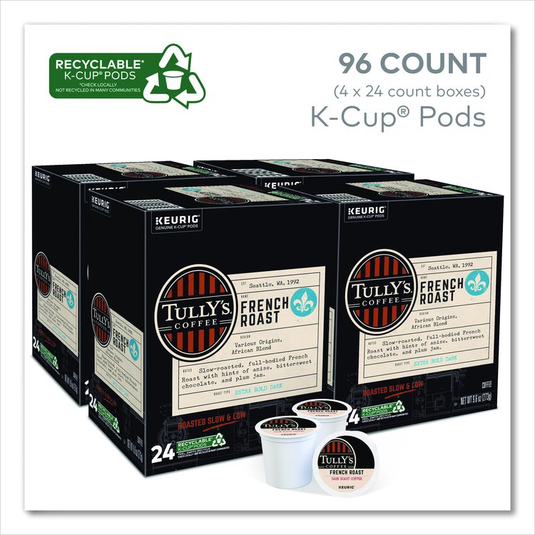French Roast Coffee K-Cups, 96/Carton