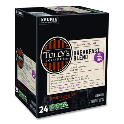 Breakfast Blend Coffee K-Cups, 24/Box