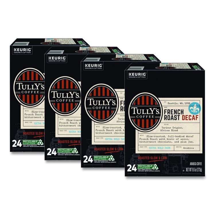 French Roast Decaf Coffee K-Cups, 96/Carton
