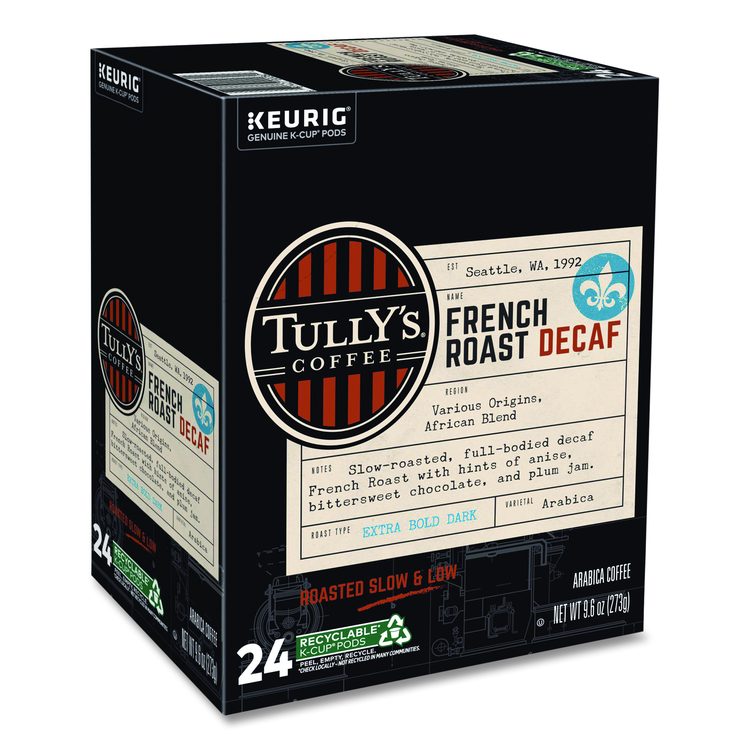 French Roast Decaf Coffee K-Cups, 96/Carton